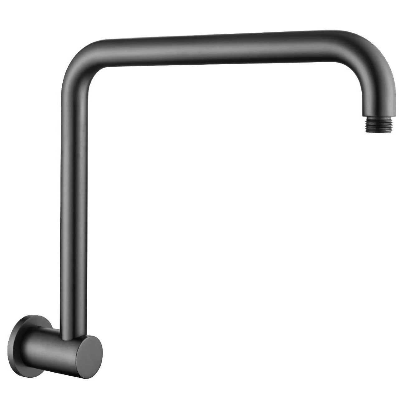 Hot Sale! Brushed Gun Metal Mica Adjustable Gooseneck Shower Arm for Stylish Bathroom Upgrade