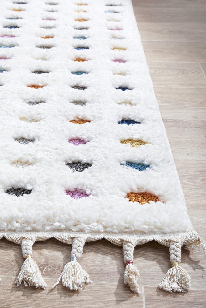 Exclusive Amsterdam Polka Dot Multi Rug - A Must - Have!