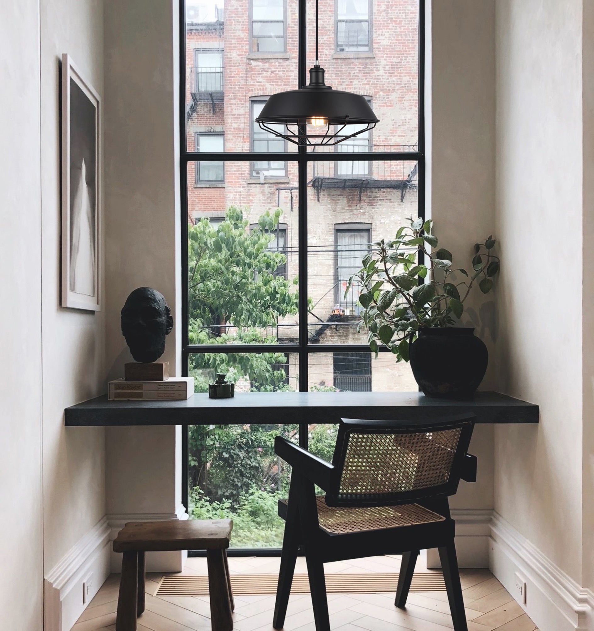 MATRIX: Exclusive Industrial Dome & Cage Single Pendant Lights