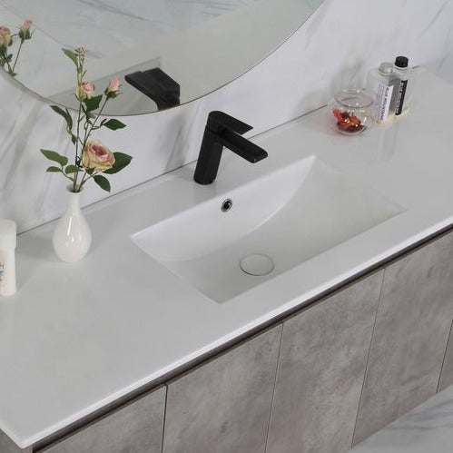 LOLA Grey Wall Hung Vanity - All Sizes Available
