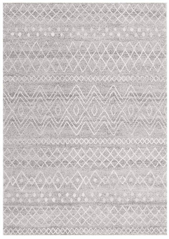 Hot Deal! Oasis Nadia Grey Tribal Rug