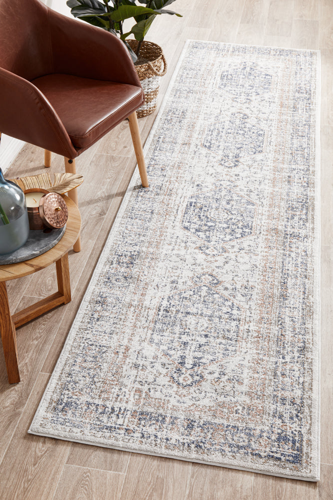 Mayfair Lorissa Blue Runner Rug - Stylish & Easy-Care!