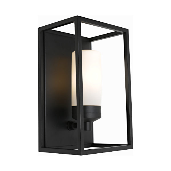 Exclusive 1Lt Exterior Wall Light - Liam Series in Stunning Black