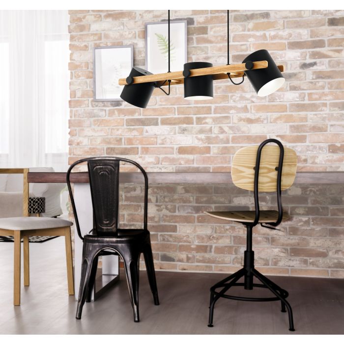 HORNWOOD Black Creme Pendant Light - Exclusive Offer