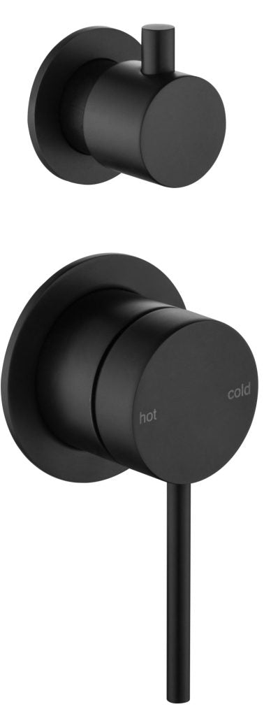 Black Mica 2P Shower Mixer with Diverter - Upgrade Now