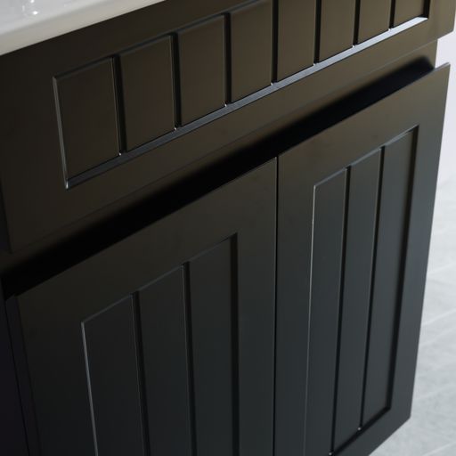 Acacia Shaker PVC Floor Vanity 600 - Premium Quality