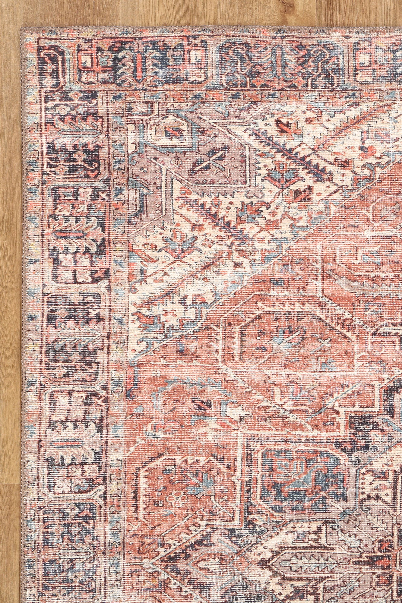 Sale! Heritage Jezebel Machine-Washable Area Rugs for Busy Families