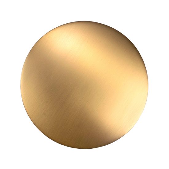40mm Brushed Yellow Gold Non-Overflow Pop Up Waste for Bathtub