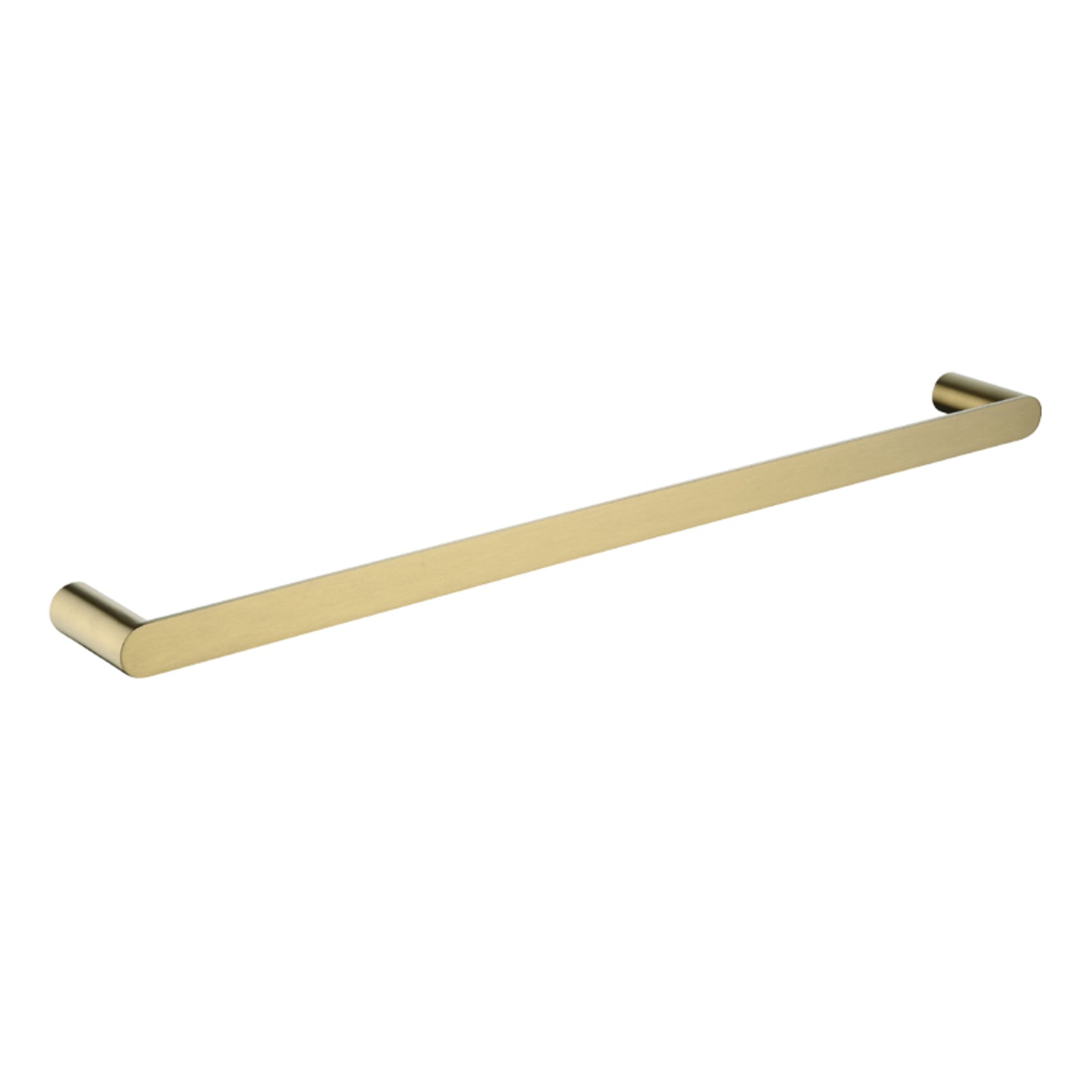 600mm Esperia Single Towel Rail in Brushed Yellow Gold Finish