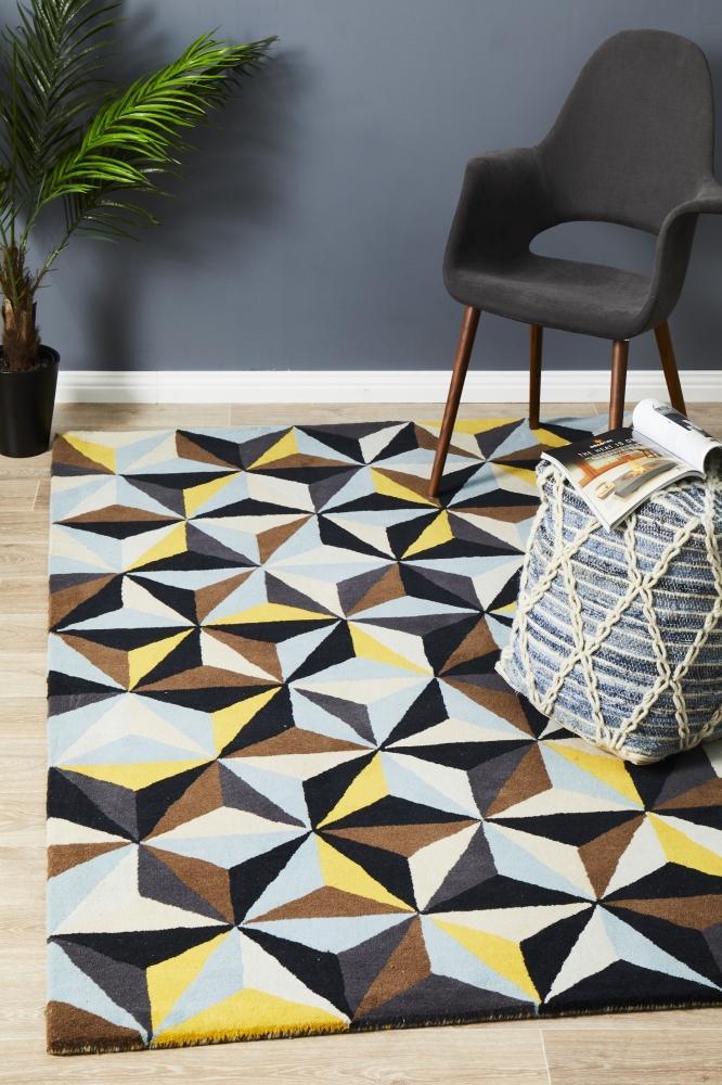 Exclusive Offer! 900 Blue Matrix Pure Wool Rug for Stunning Home Decor