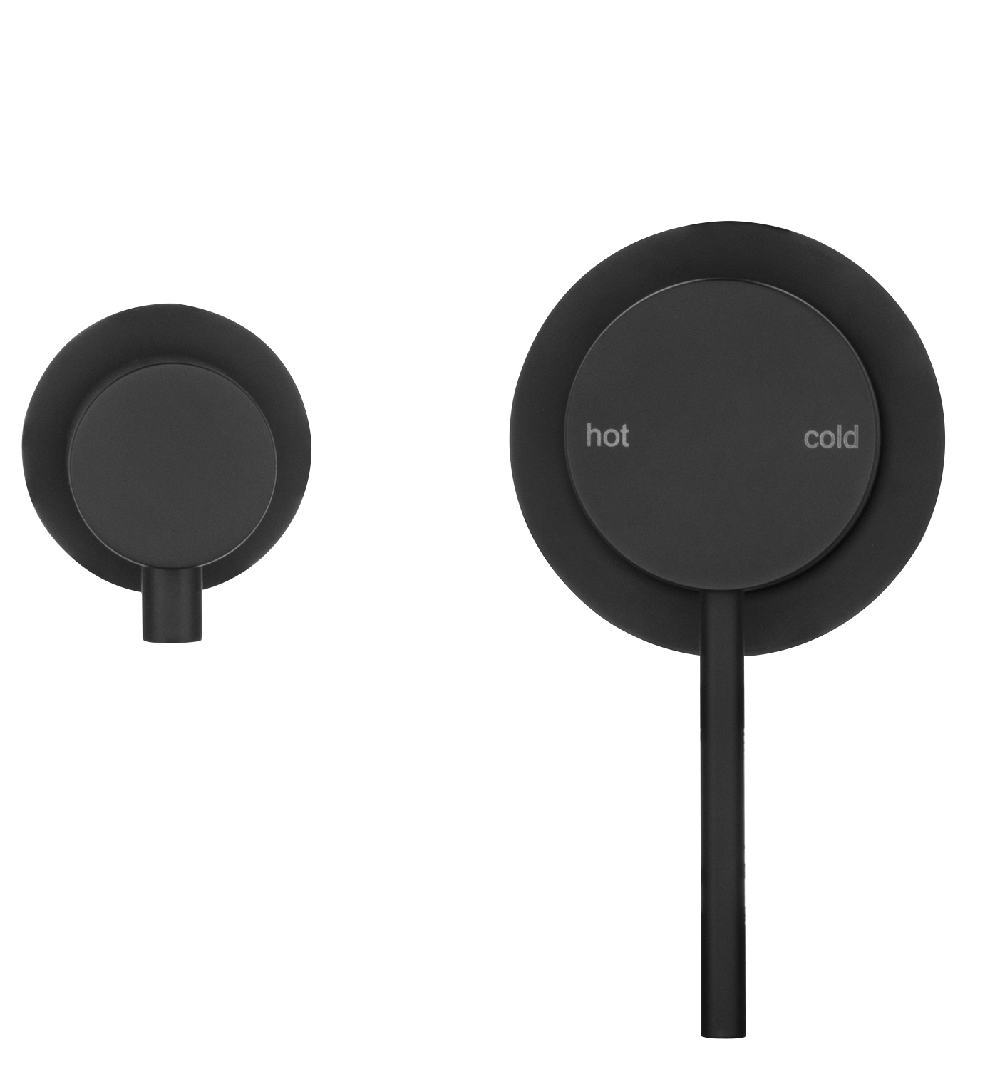 Hot Sale! Sideways Black Mica Shower Mixer with Diverter for Ultimate Bathing