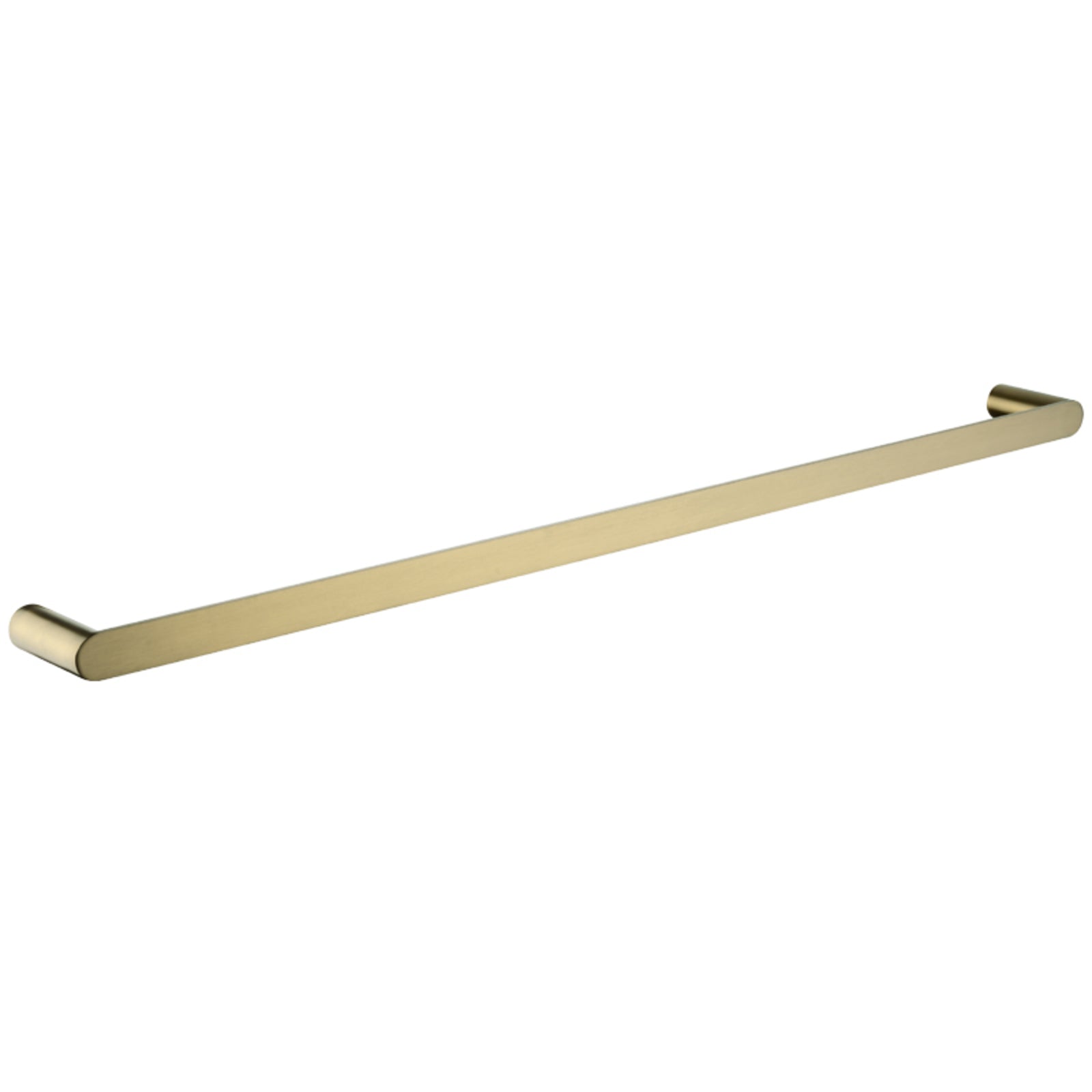 Hot Deal! 800mm Esperia Brushed Yellow Gold Single Towel Rail