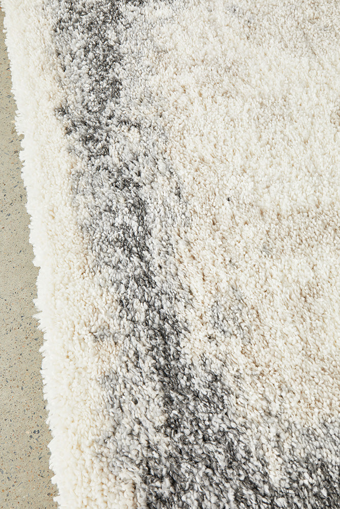 Soft and Elegant Moonlight Cloud Polypropylene Oxford Rug