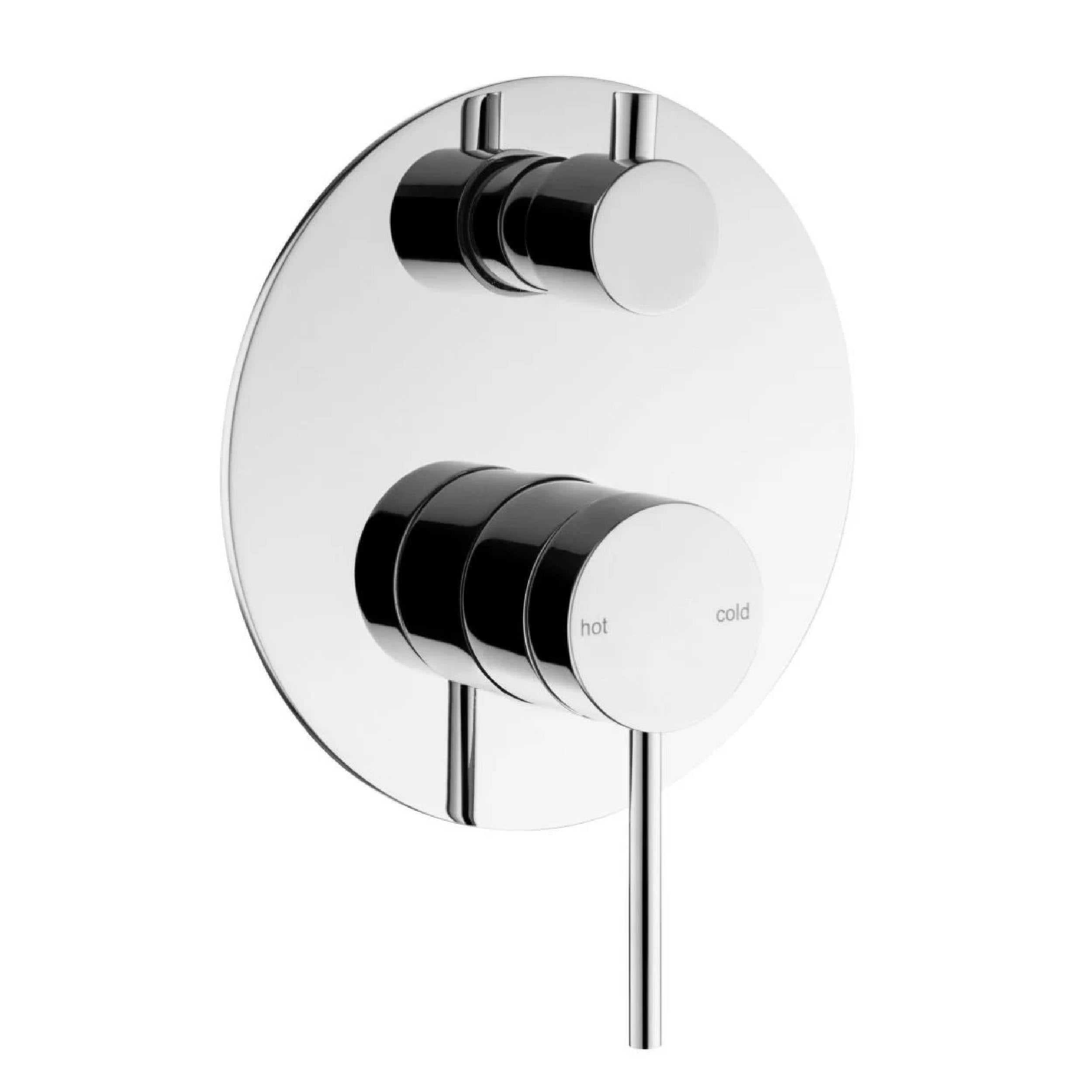 Chrome 1P Mica Shower Mixer with Convenient Diverter