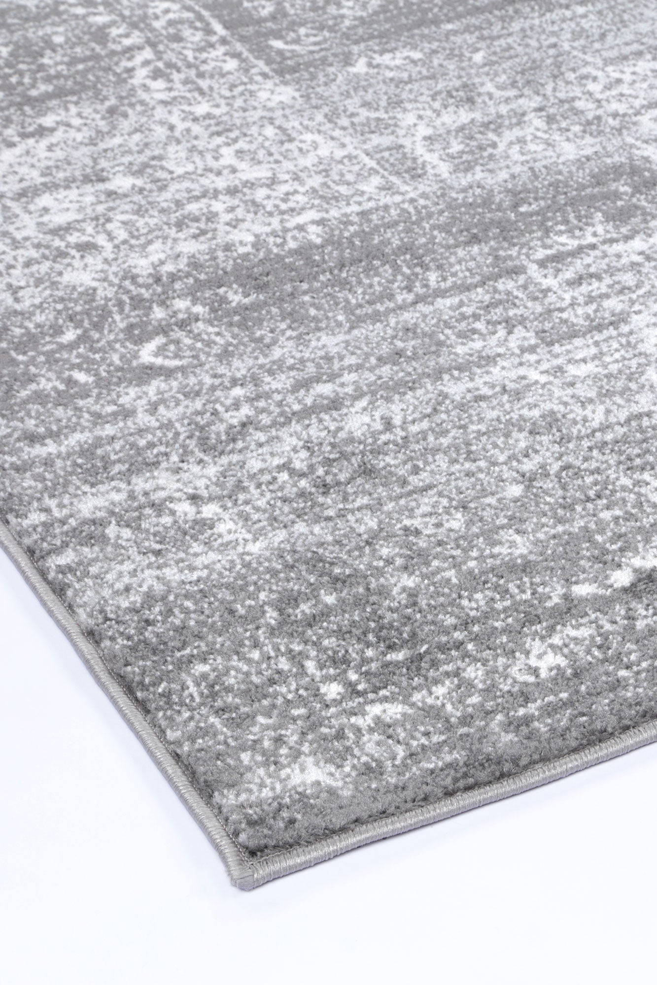 Ligures Grey Transitional Rug - Trendy & Durable