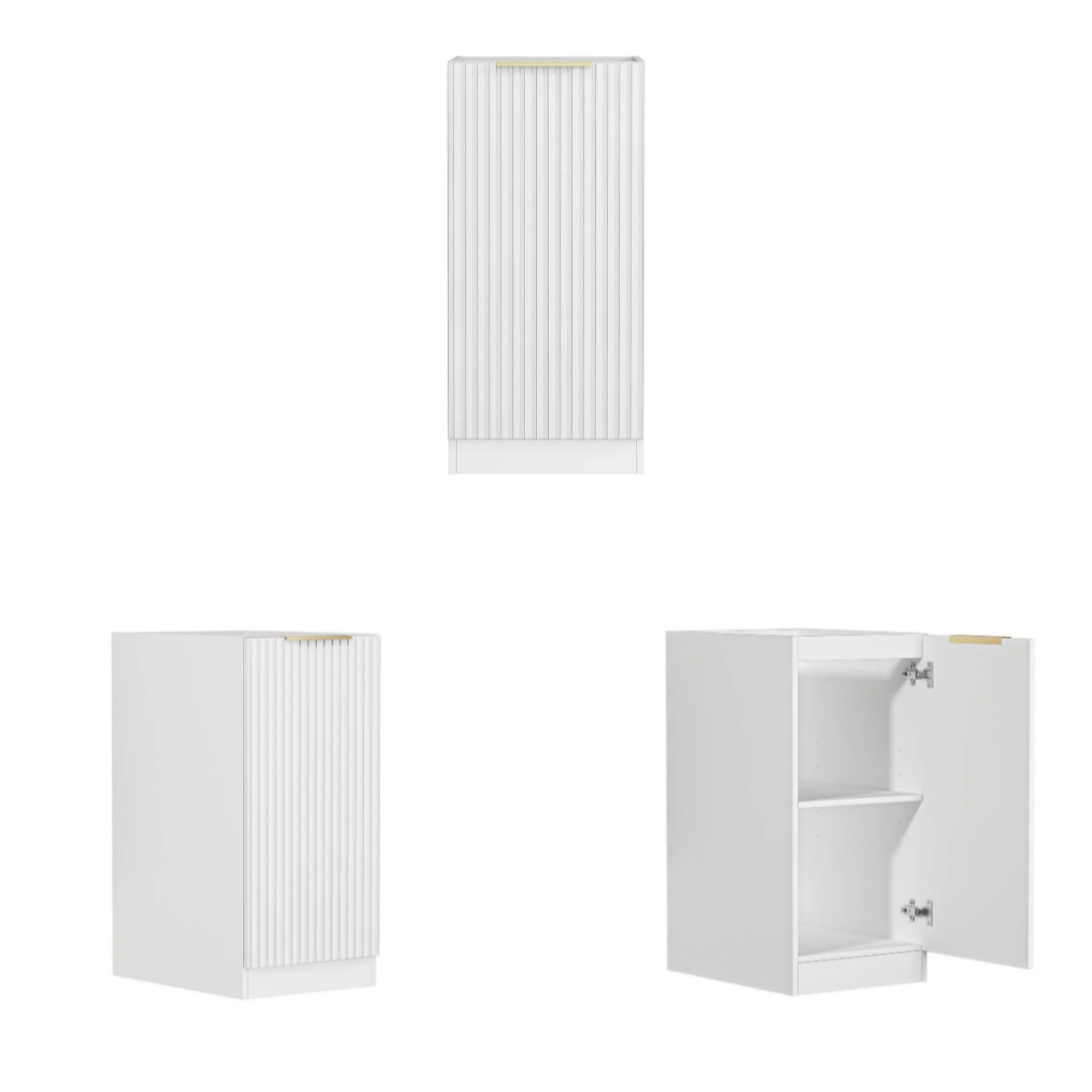 Hot Deal! Noosa Style A 1715x600x2100 White Laundry Cabinet Set