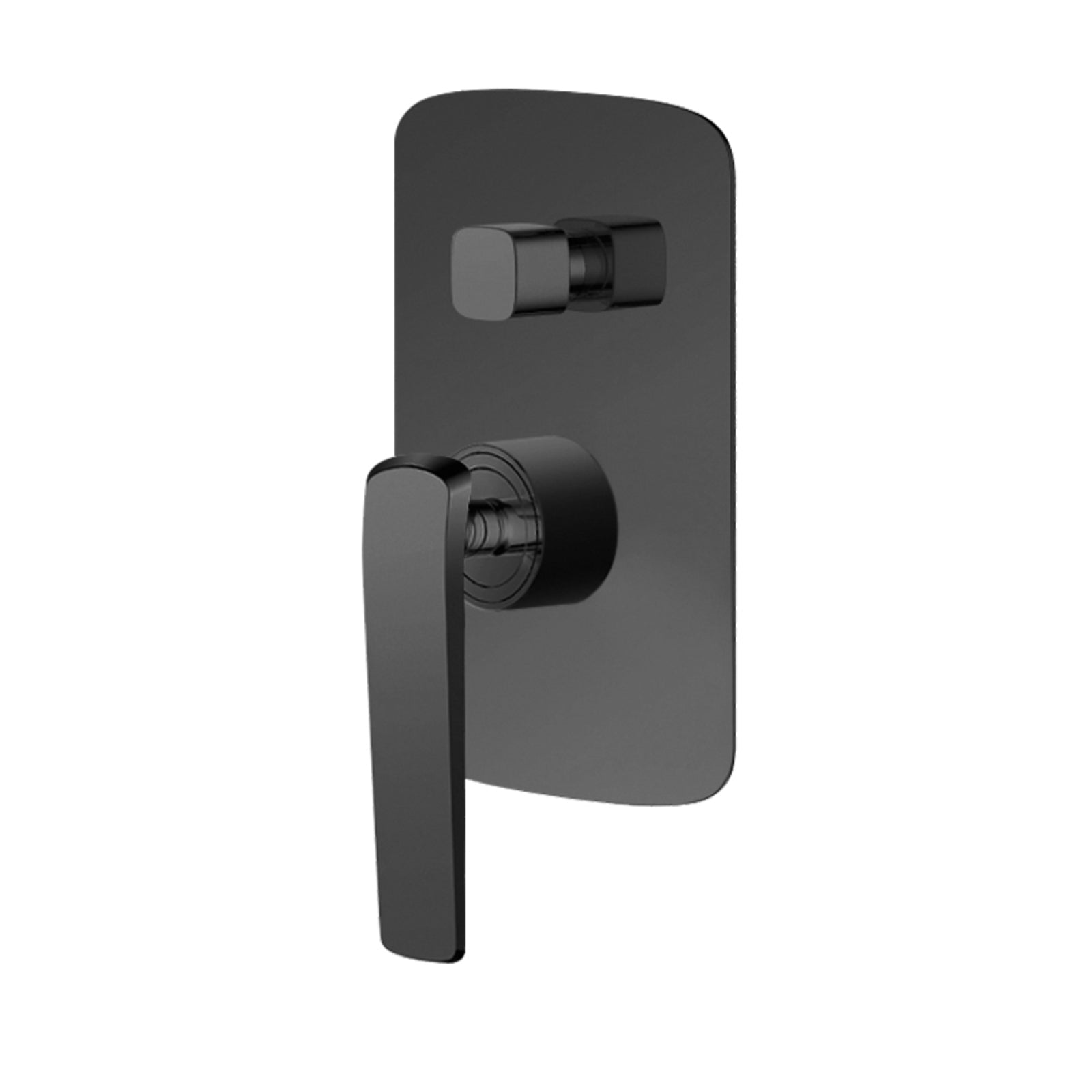 Hot Deal: Esperia Gun Metal Grey Wall - Mounted Shower Mixer with Diverter