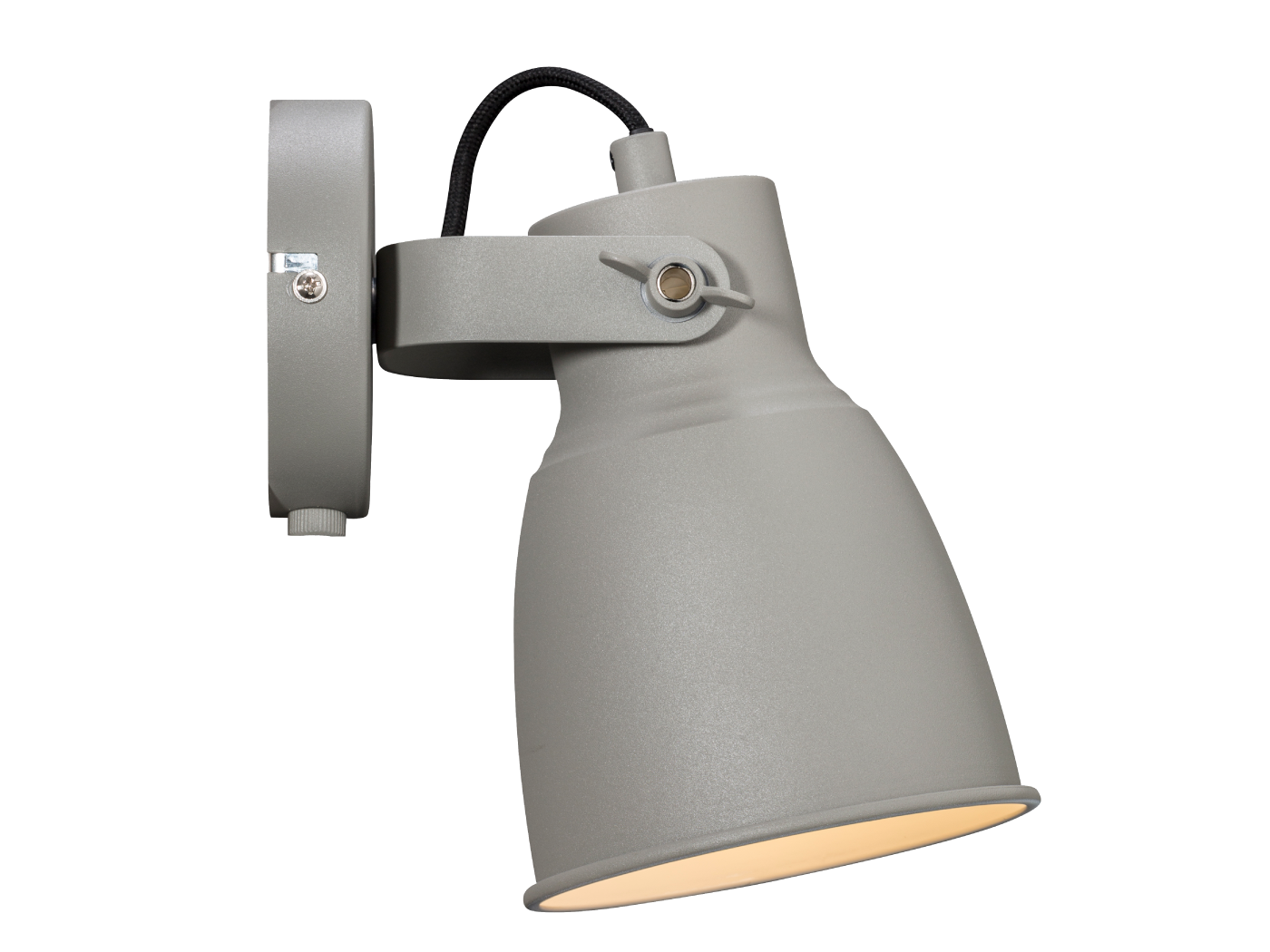 Adrian Grey Wall Light - Industrial Design for a Unique Lighting Experience