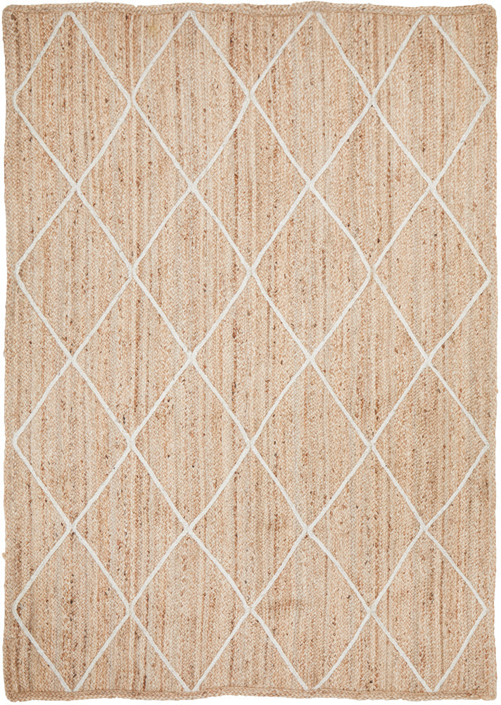 Hot Sale! Noosa 222 Natural Jute Rug with Stunning Designs for Your Home