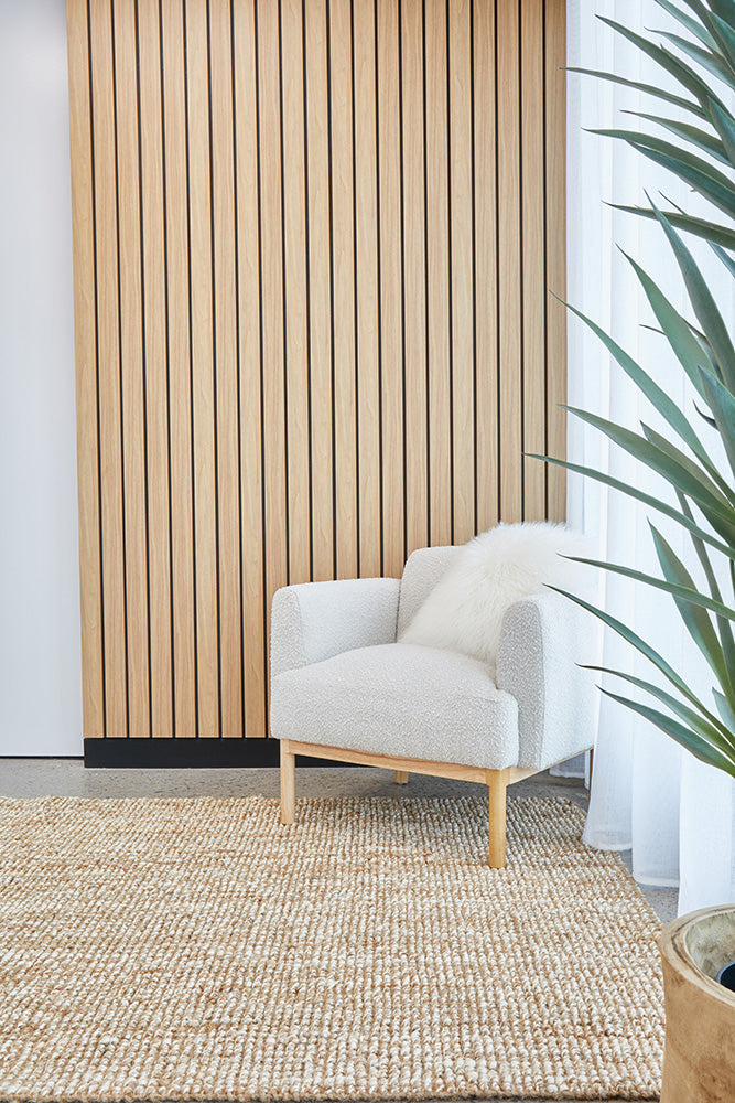 Exclusive Harlow Hunter Natural Hand - Woven Jute Rug for Coastal, Bohemian & Modern Homes