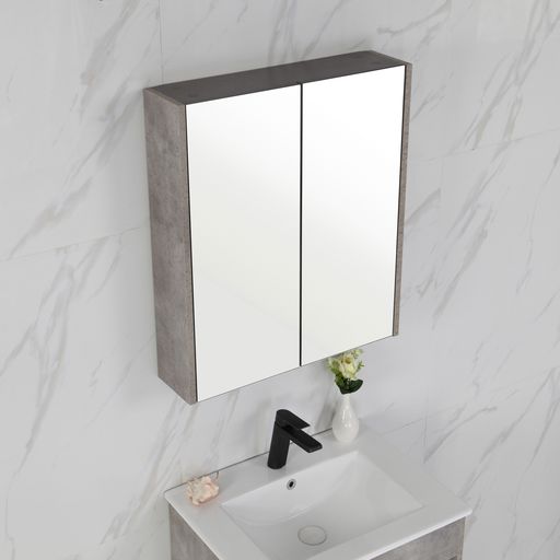 Exclusive LOLA Freestanding Vanity in Stylish Grey - Available in All Sizes