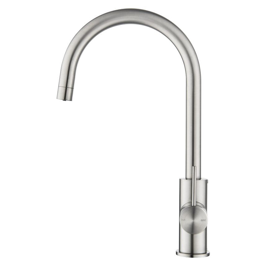 Hot Deal! Brushed Nickel Mica 3-Way Filter Kitchen Sink Mixer for Pure Water