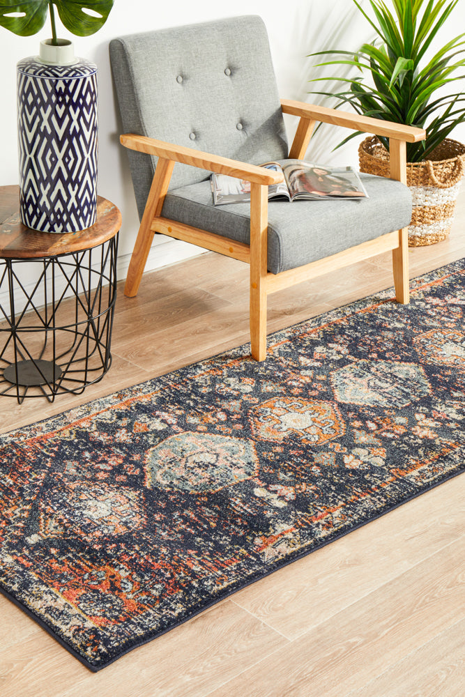 Hot Deal! Legacy 854 Navy Runner Rug - Stylish & Durable