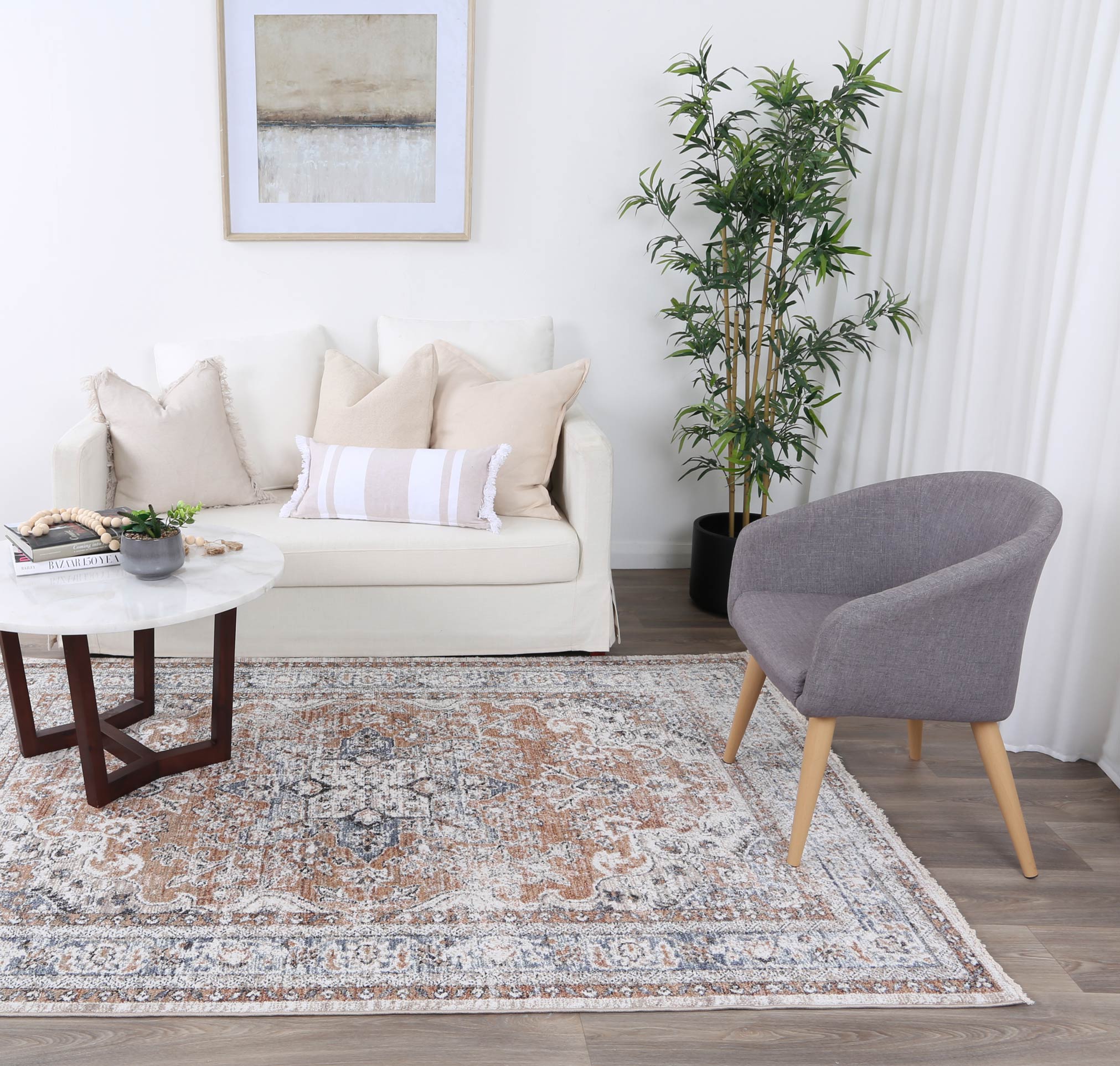 Hot Sale! Annapolis Multi - Style Traditional Soft Floor Rug for Any Room