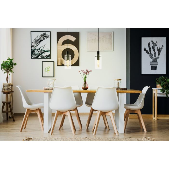 Stylish MONTEFINO 66 Steel Black Pendant Light for Elegant Lighting
