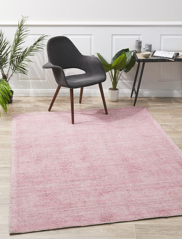 Hot Deal! Allure Rose Cotton - Rayon Luxury Rug