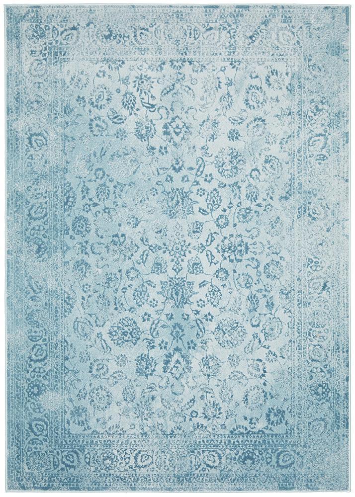 Opulence Marion Blue Area Rug - Crafted for Elegant Decor with Soft Tones