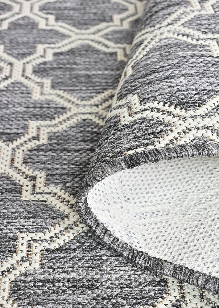 Alaska Light Grey Washable and Non - Slip Rug in Various Sizes 9892 - GU6E