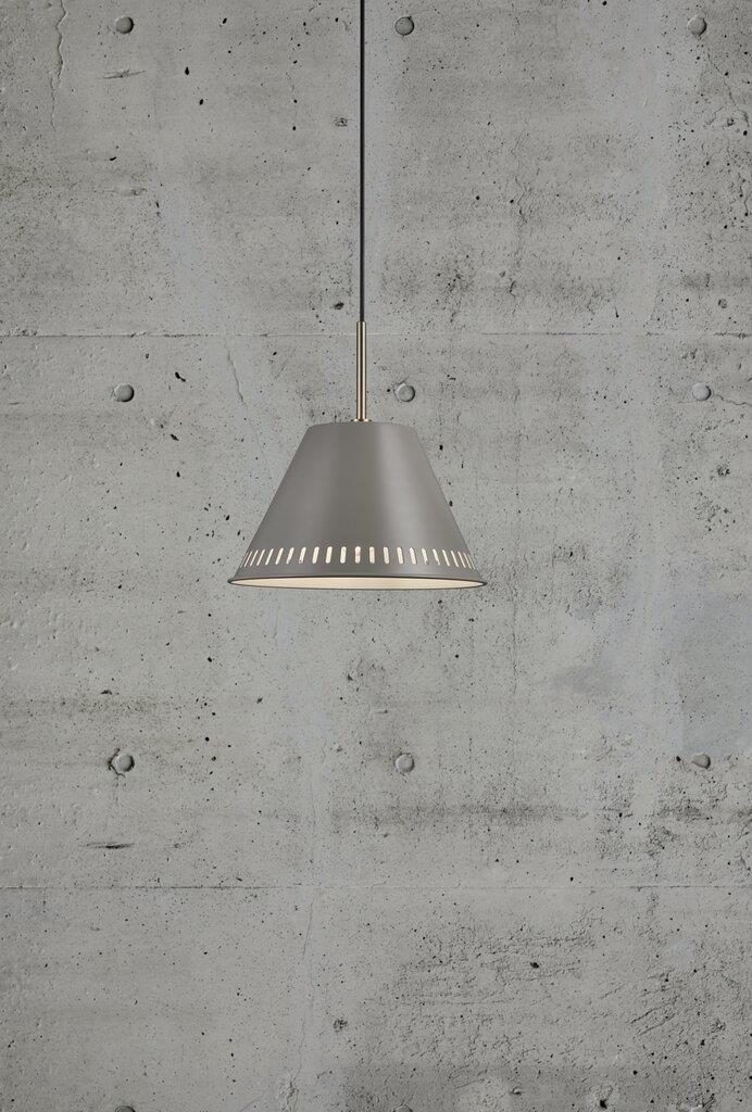 Industrial-Style Pine Black and Grey Pendant Light
