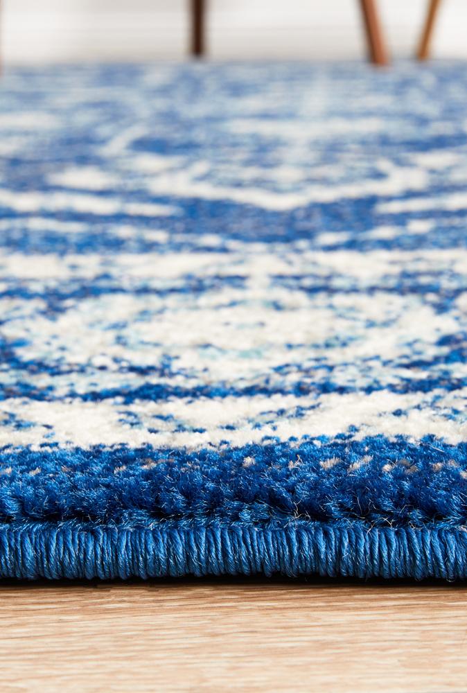 Hot Sale! Navy Transitional Evoke Release Rug with Artisan Quality