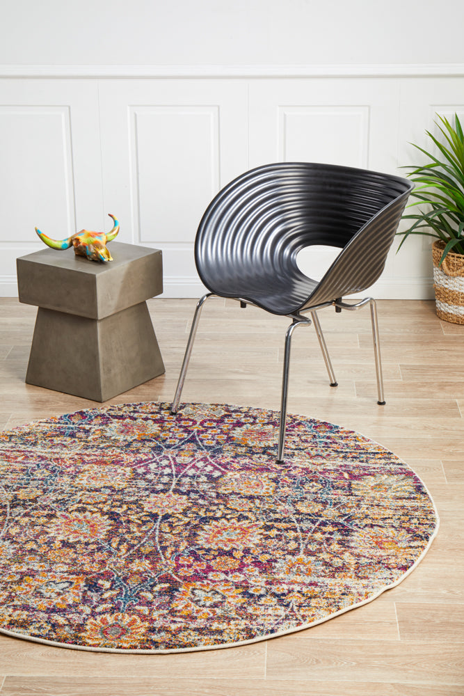 Mirage Zolan Transitional Multi - Round Rug: A Timeless Aussie Design