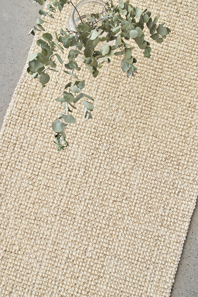 Exclusive Madras Parker Cream Runner Rug - Soft Luxury