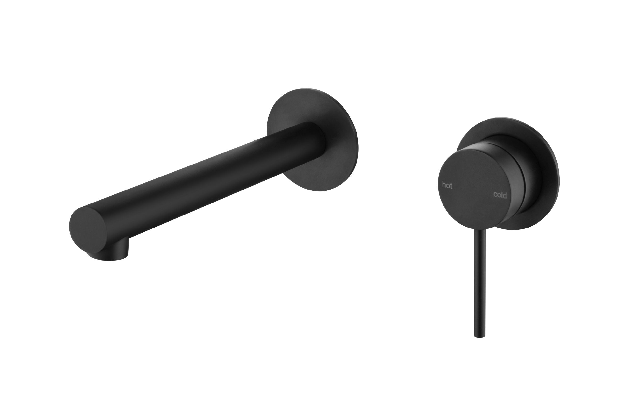 Hot Deal! 2P Straight Black Mica Wall - Spout Combo for Modern Bathrooms