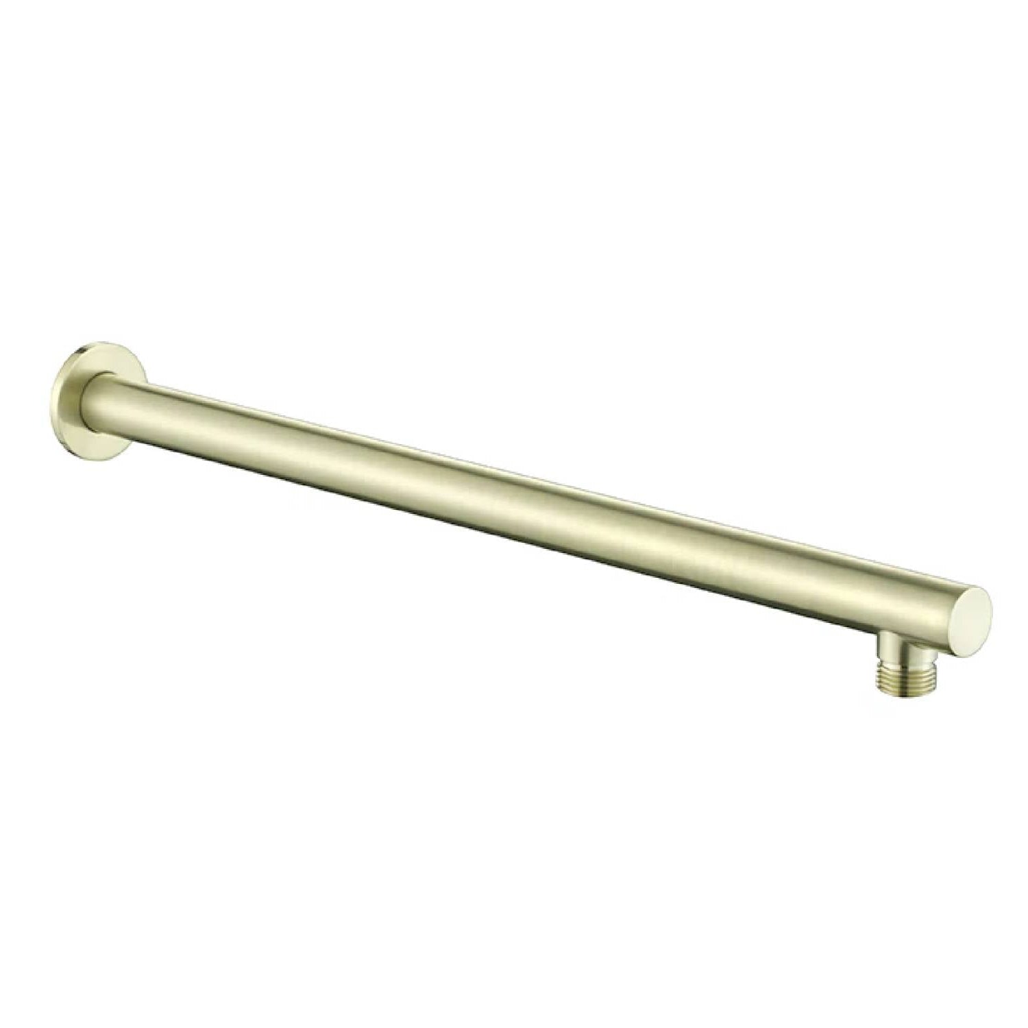 Brushed Gold 450mm Straight Mica Wall Shower Arm - Ideal Choice