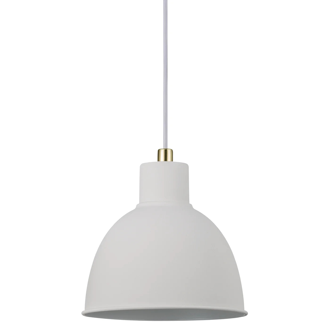 Stylish White Pop Rough Pendant Light with Industrial Charm