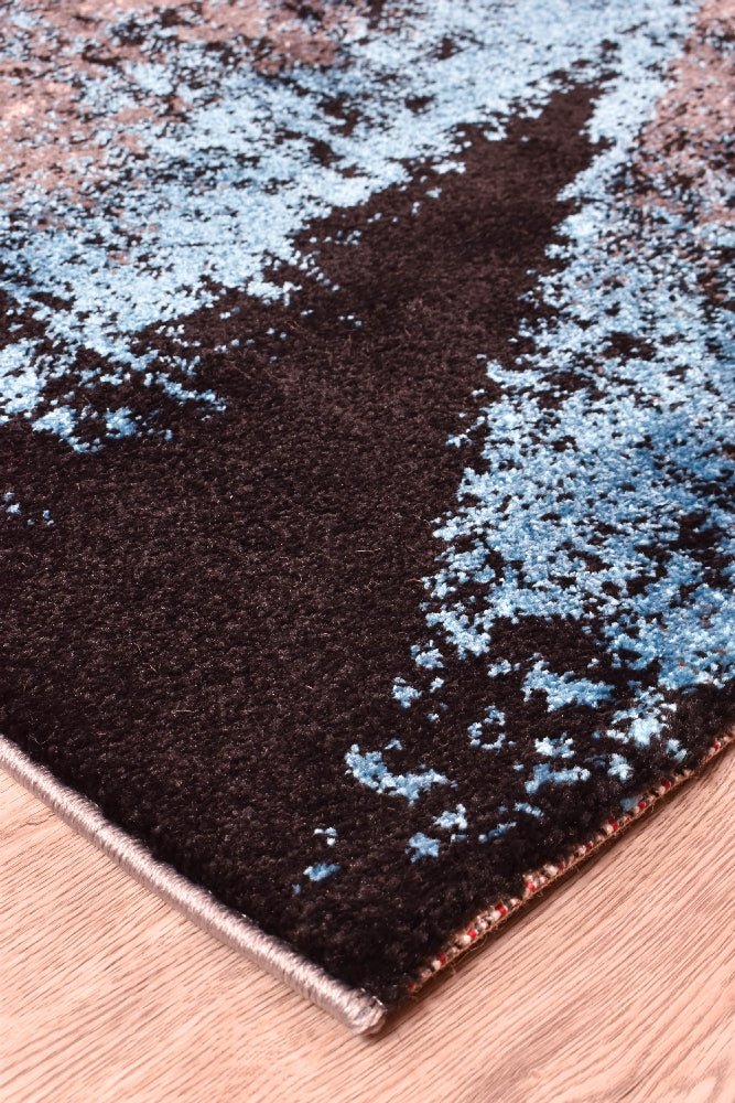 Hot Sale! Novus 98A Grey Turquoise Machine - Woven Polypropylene Rug for Home Decor