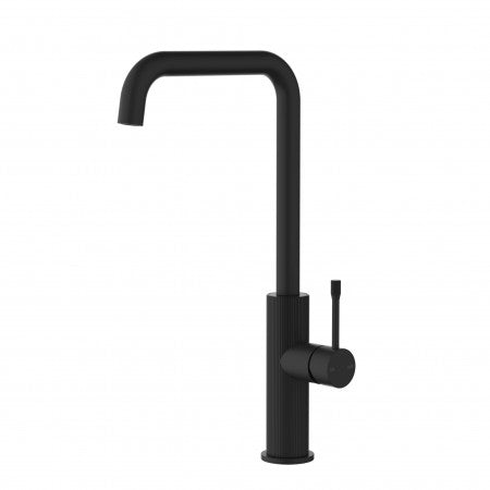 Hot Deal: Matte Black Linie Square Neck Sink Mixer