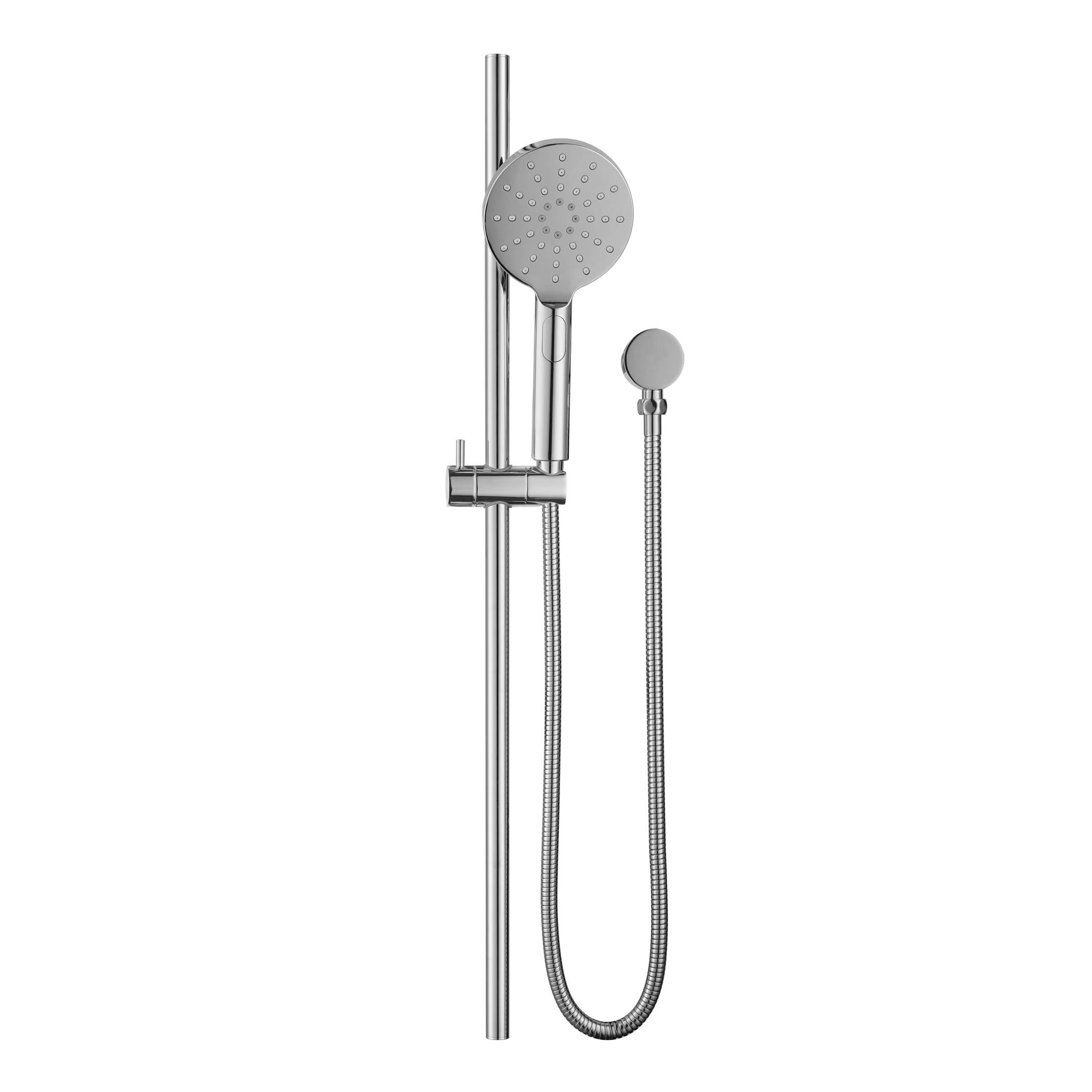 Chrome-plated Mica Shower Rail for Smooth and Customizable Showering
