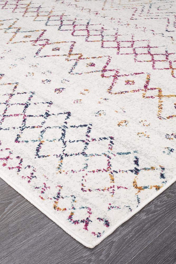 Oasis Nadia Rustic Tribal Multi - Color Runner Rug for Various Designs