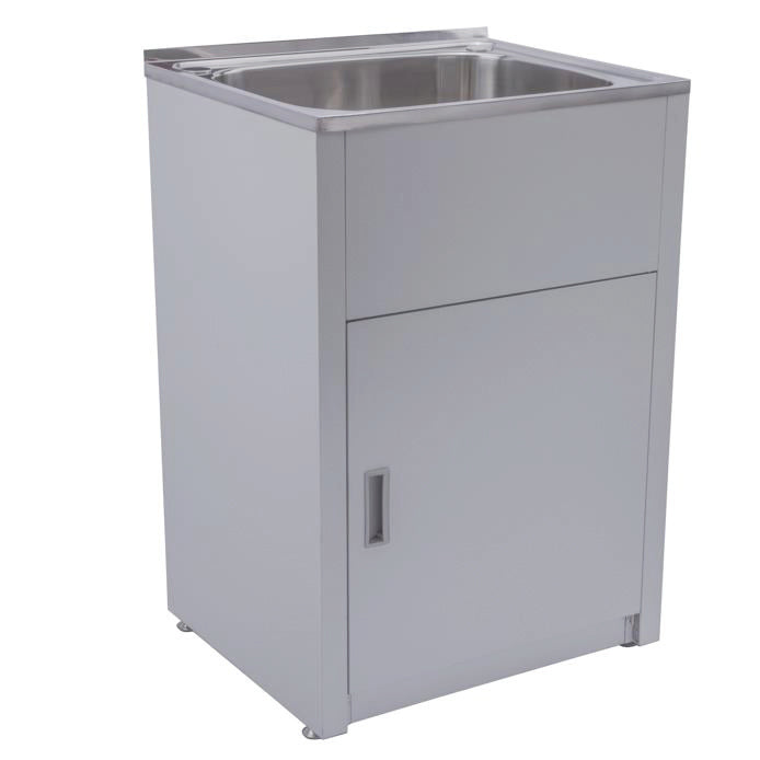 45L Stainless Laundry Tub & Cabinet - Great Deal! (600x500x925)