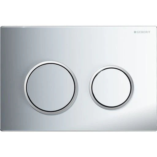 Geberit Kappa21 Flush Plate - Exclusive Chrome Finish & Matt Chrome Trim
