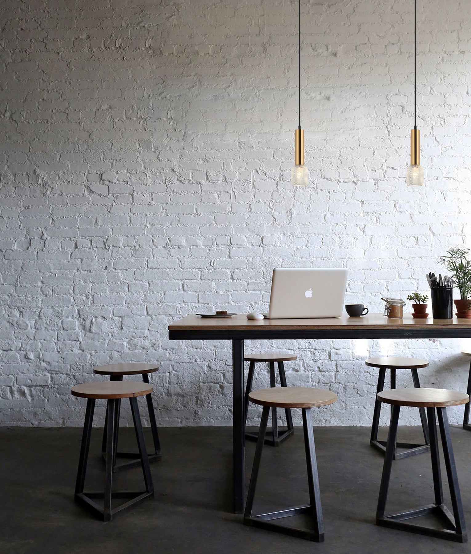 Hot Sale! MIKRO Modern Interior Cylinder & Mesh Karaoke Mic-Shaped Single Pendant Lights