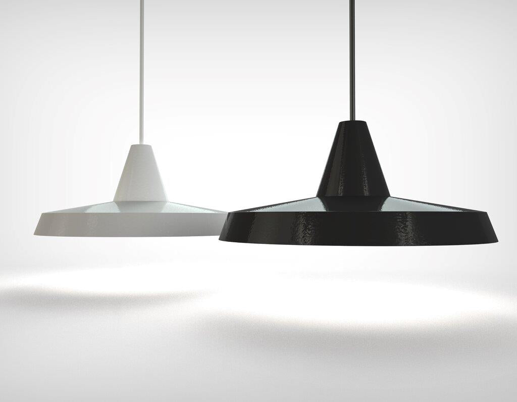 Exclusive Anniversary Black Pendant Lamp - Retro & Streamlined Design