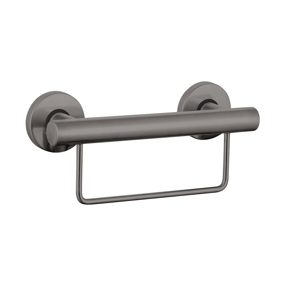 300mm Grab Rail with Optional Colour Towel Rail - Ideal for Assisted Living and Aged Care