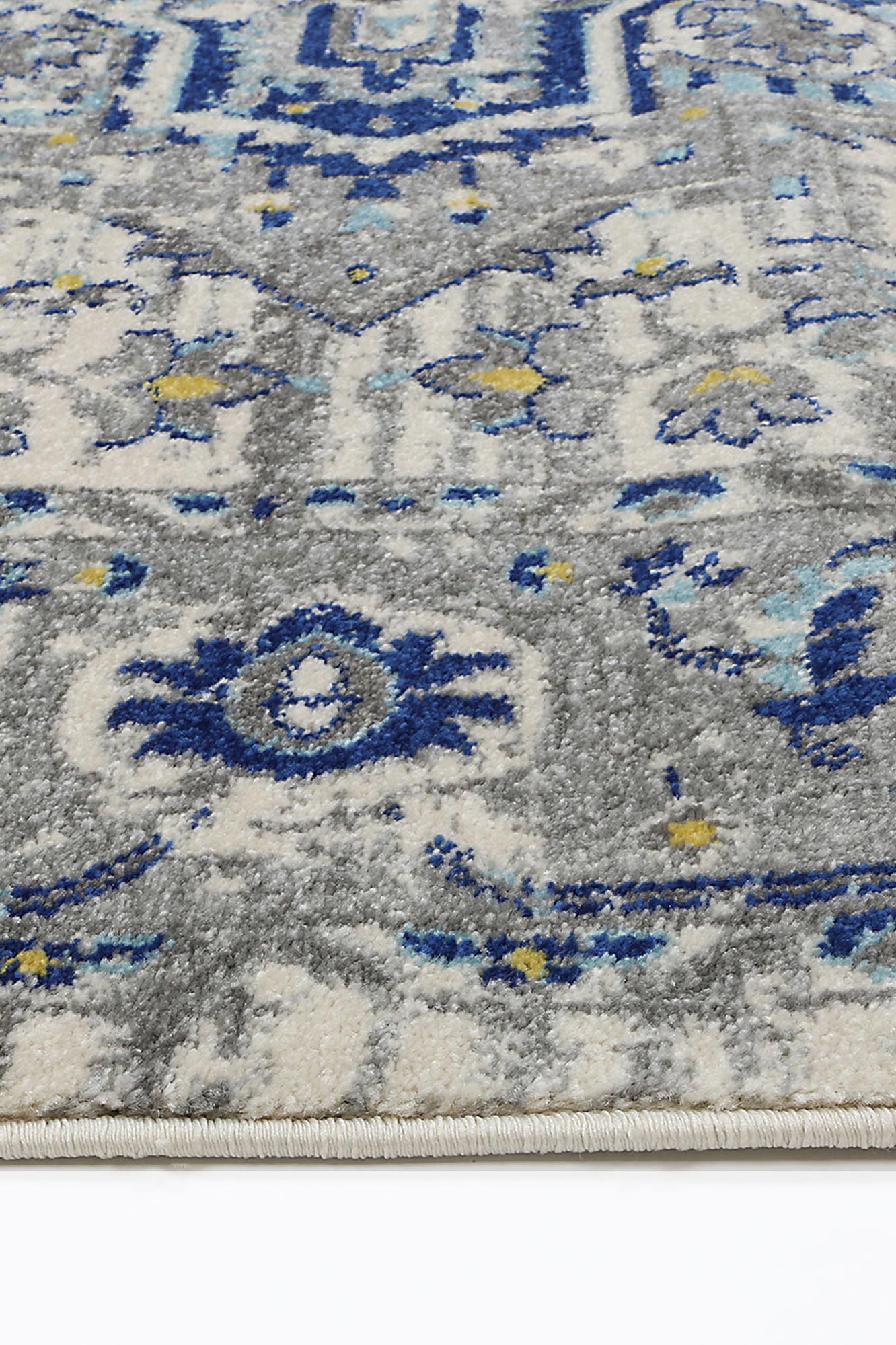 Hot Sale! Exquisite Ivory & Blue Melissa Rug