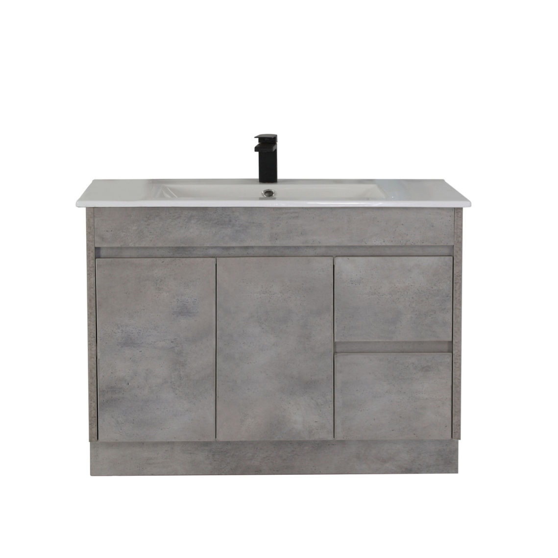 Exclusive LOLA Freestanding Vanity in Stylish Grey - Available in All Sizes